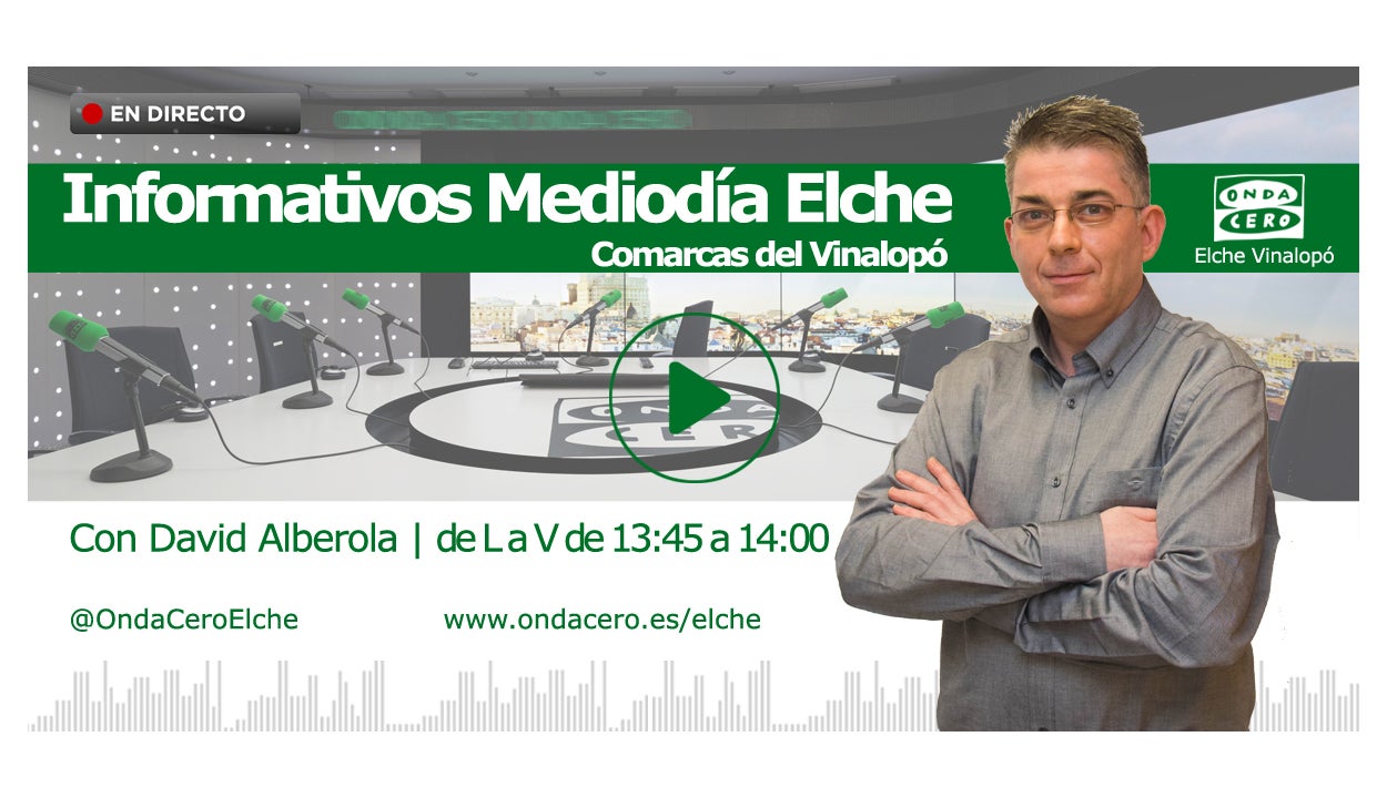 Noticias mediodía Elche. 02/12/2021 Noticias mediodía Elche. 02/12/2021