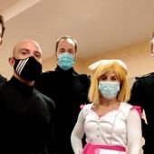 Miembros de la compañía Irú Teatro