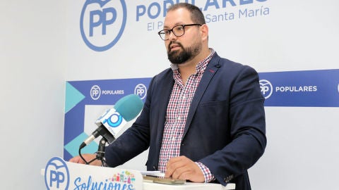 Javier Bello, portavoz del Gobierno de El Puerto y portavoz del PP