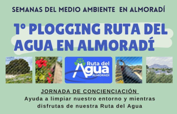 El próximo 29 de mayo, desde la Concejalía de Turismo del Ayuntamiento de Almoradí, organizamos el 1º Plogging Ruta del Agua de Almoradí El próximo 29 de mayo, desde la Concejalía de Turismo del Ayuntamiento de Almoradí, organizamos el 1º Plogging Ruta del Agua de Almoradí