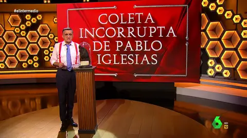 El Intermedio (12-05-21) Wyoming presenta en plató "la coleta incorrupta de Pablo Iglesias": "¡Admiremos la reliquia, no sabéis lo que me ha costado!" El Intermedio (12-05-21) Wyoming presenta en plató "la coleta incorrupta de Pablo Iglesias": "¡Admiremos la reliquia, no sabéis lo que me ha costado!"