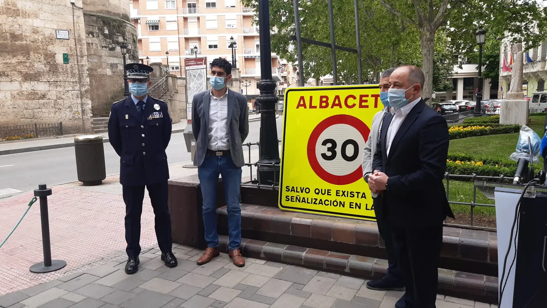 Ningún fallecido en accidente de tráfico en Albacete en 2020 gracias al límite de velocidad de 30 km/h