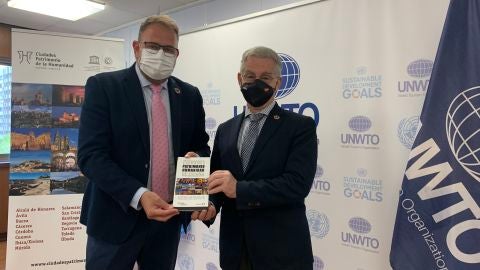 El Grupo de Ciudades Patrimonio de la Humanidad firma un acuerdo con la Organizaci&oacute;n Mundial del Turismo 