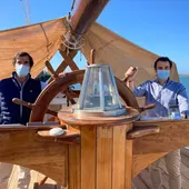 El histórico pailebote se convertirá en embajador itinerante del patrimonio turístico y cultural de Torrevieja, el pailebote Pascual Flores contará con la autorización para la navegación internacional El histórico pailebote se convertirá en embajador itinerante del patrimonio turístico y cultural de Torrevieja, el pailebote Pascual Flores contará con la autorización para la navegación internacional