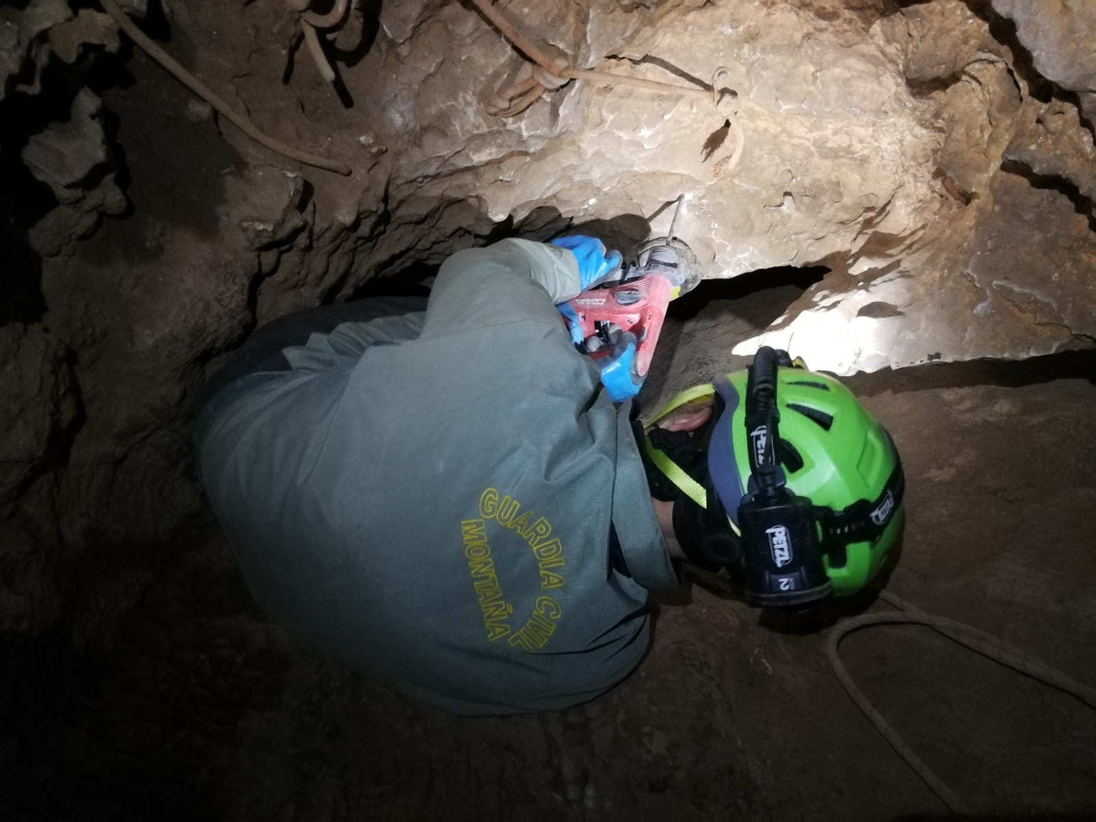Rescatado el cuerpo del espeleólogo en Riópar Rescatado el cuerpo del espeleólogo en Riópar