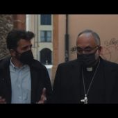 El tenso momento entre Gonzo y el arzobispo de Oviedo: "¿Por qué deja a las monjas en la calle?, ¿dónde está los millones?"