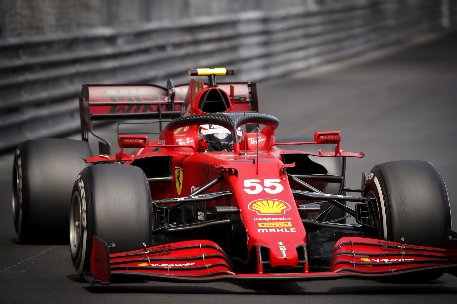 Carlos Sainz firma su primer podio con Ferrari al conseguir el segundo puesto en Mónaco Carlos Sainz firma su primer podio con Ferrari al conseguir el segundo puesto en Mónaco