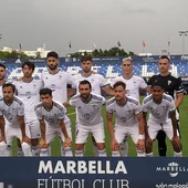 Último once del Marbella FC esta temporada Último once del Marbella FC esta temporada