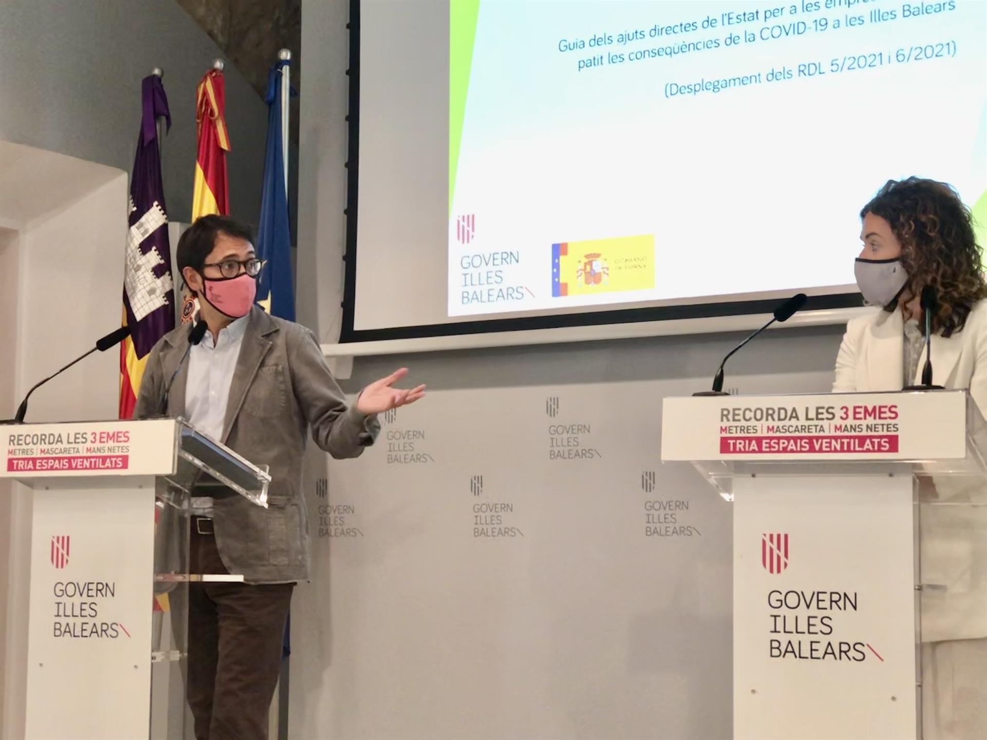 Las ayudas para autónomos y empresas de Baleares se podrán solicitar a partir del 14 de junio Las ayudas para autónomos y empresas de Baleares se podrán solicitar a partir del 14 de junio