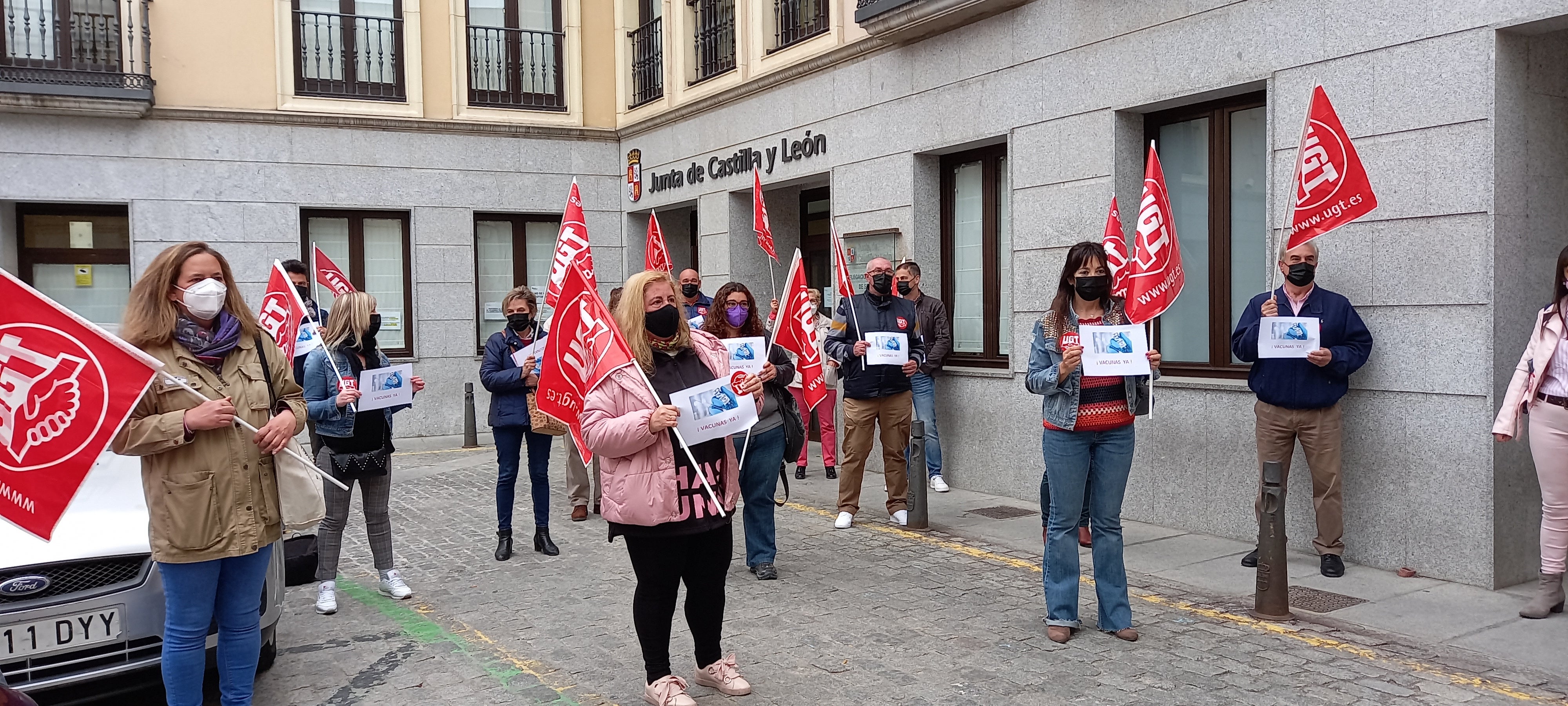 Los trabajadores de los comedores escolares piden la vacunación Los trabajadores de los comedores escolares piden la vacunación