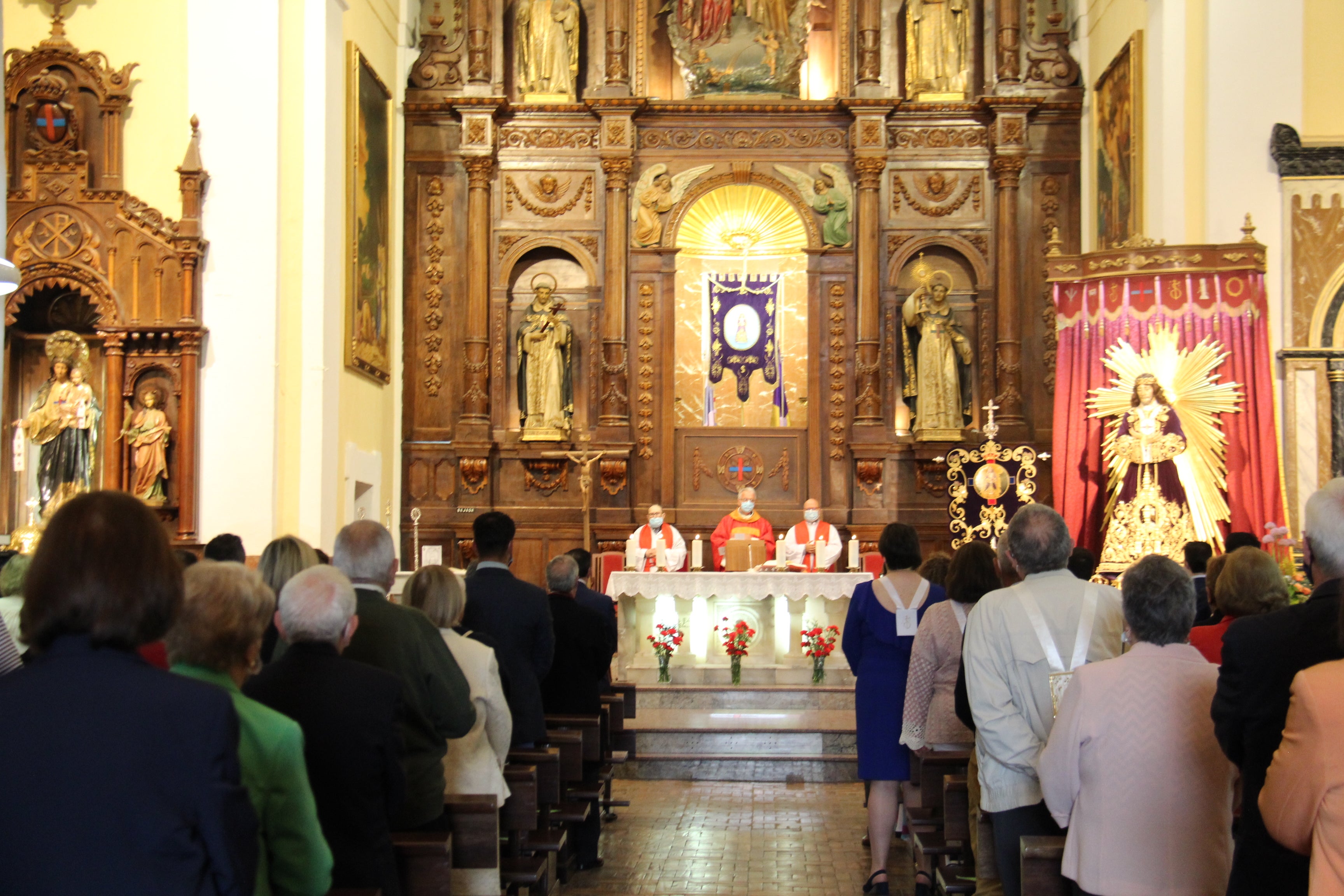 La Hermandad de Jesús Nazareno celebró el Domingo de Pentecostés con una misa La Hermandad de Jesús Nazareno celebró el Domingo de Pentecostés con una misa