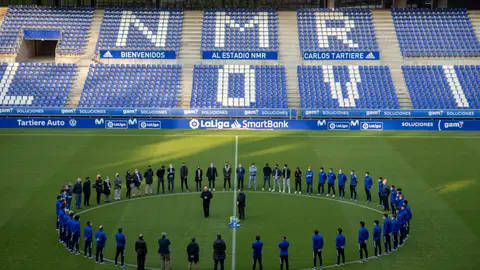 Homenaje del Real Oviedo a Arnau Homenaje del Real Oviedo a Arnau