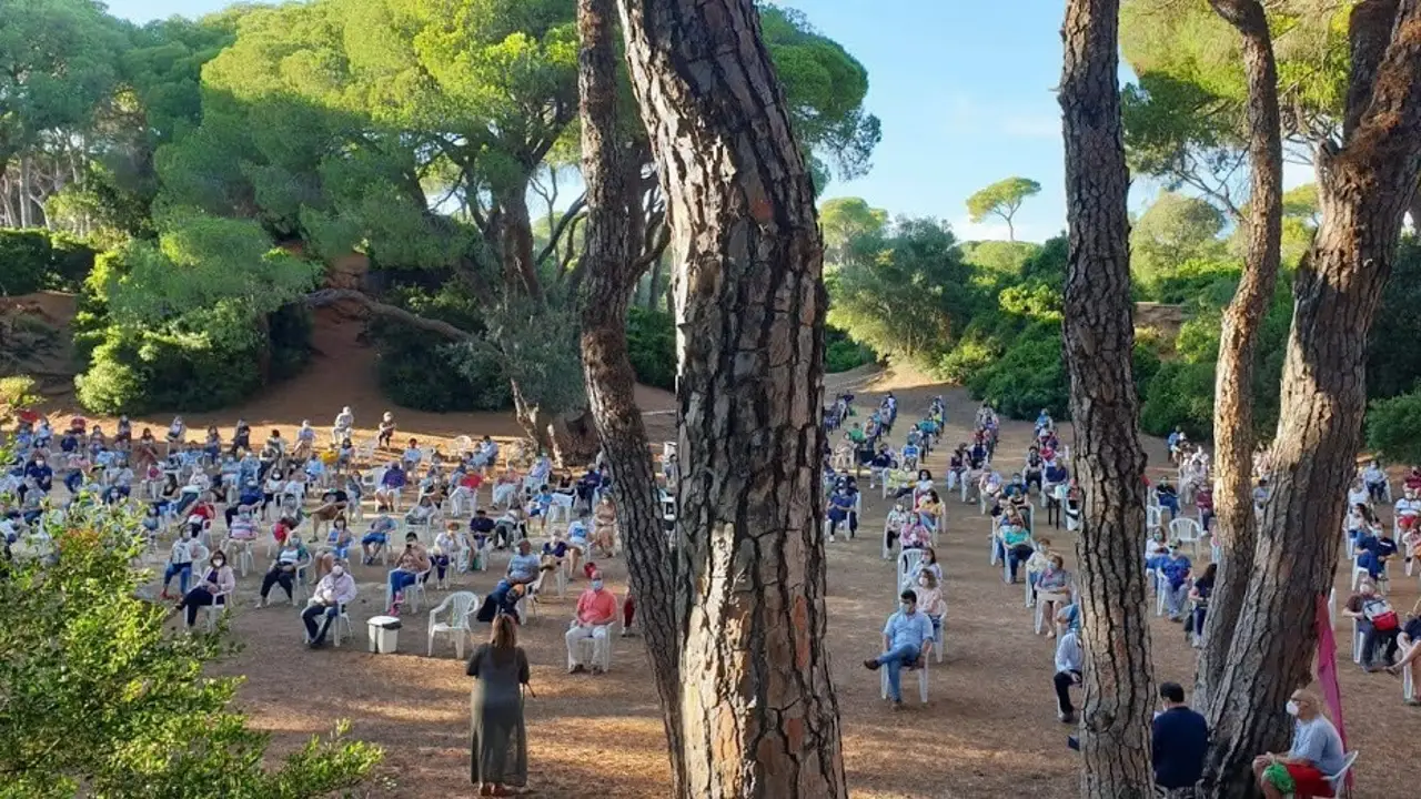 Una recreación histórica en el Pinar de las Canteras Una recreación histórica en el Pinar de las Canteras