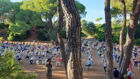Una recreación histórica en el Pinar de las Canteras Una recreación histórica en el Pinar de las Canteras