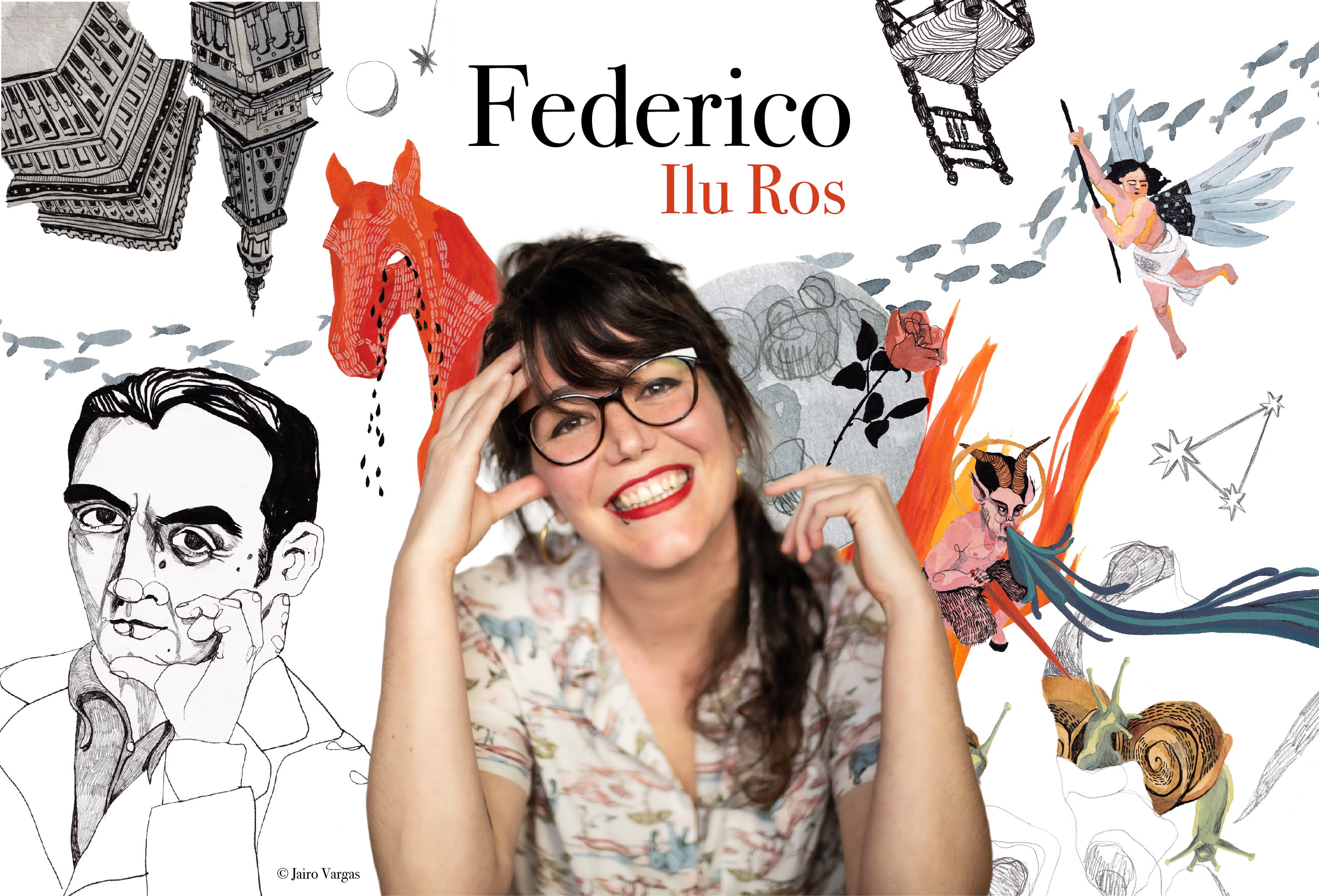 Biografía íntima e ilustrada de "Federico", un libro que dibuja la vida y obra de un autor fundamental Biografía íntima e ilustrada de "Federico", un libro que dibuja la vida y obra de un autor fundamental