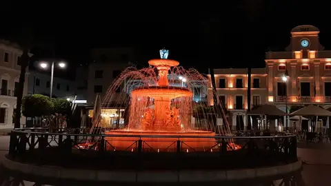 Iluminación de la Plaza de España y el Ayuntamiento Iluminación de la Plaza de España y el Ayuntamiento