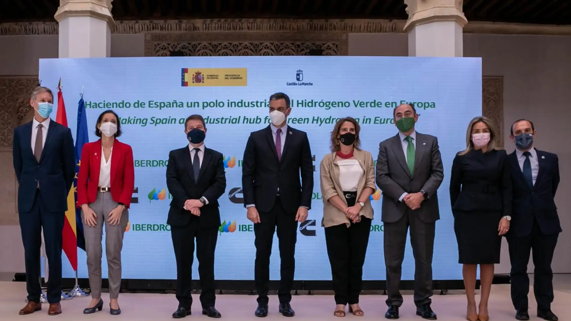 Pedro Sánchez apuesta en Toledo por colocar a España como principal productor de hidrógeno de la UE