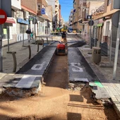El alcalde, Eduardo Dolón, y el gerente de AGAMED, Jorge Ballesta, han visitado estas obras que cuentan con una inversión de 88.264 euros El alcalde, Eduardo Dolón, y el gerente de AGAMED, Jorge Ballesta, han visitado estas obras que cuentan con una inversión de 88.264 euros