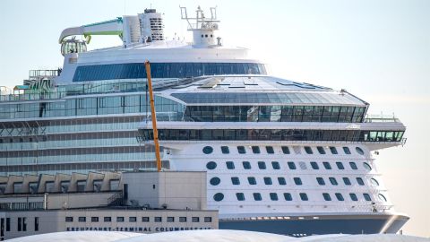 El megacrucero &#39;Odyssey of the Seas&#39;, en una imagen de archivo