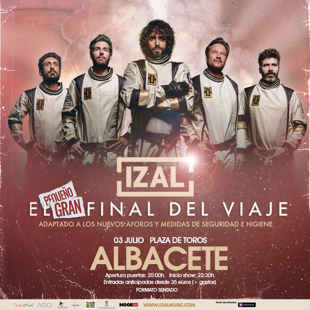 El grupo Izal hace parada en Albacete con “El pequeño gran final del viaje”, la gira que retoma tras el parón de 2020 El grupo Izal hace parada en Albacete con “El pequeño gran final del viaje”, la gira que retoma tras el parón de 2020