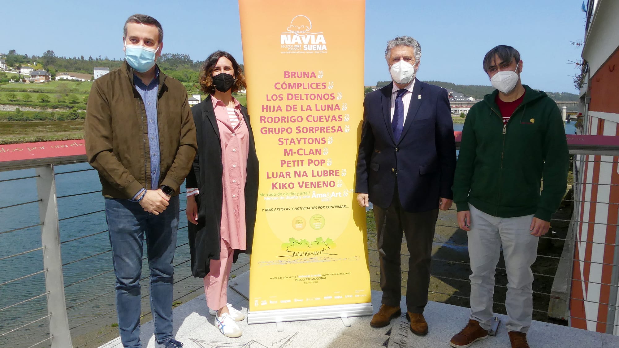 Gonzalo Asenjo “pensamos que va a marcar un antes y un después en el verano en el Occidente”. Yahvé de la Calzada, se convertirá en un referente para Navia, Asturias y eventualmente para todo el país”. Gonzalo Asenjo “pensamos que va a marcar un antes y un después en el verano en el Occidente”. Yahvé de la Calzada, se convertirá en un referente para Navia, Asturias y eventualmente para todo el país”.