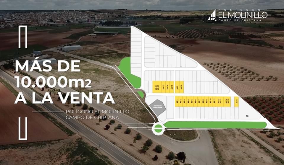 Campo de Criptana oferta parcelas para actividades económicas a precio muy competitivo Campo de Criptana oferta parcelas para actividades económicas a precio muy competitivo