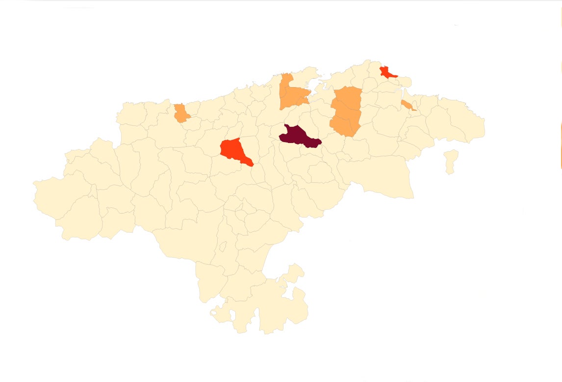 ¿En qué nivel sanitario entrarán los municipios de Cantabria esta semana? ¿En qué nivel sanitario entrarán los municipios de Cantabria esta semana?