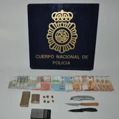 Material incautado por la Policía Nacional Material incautado por la Policía Nacional