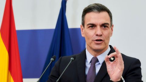 Pedro Sánchez tras la reunión del Consejo Europeo