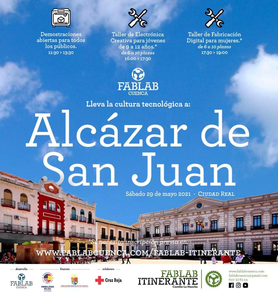 “FabLab Itinerante” llega esta semana a Alcázar de San Juan “FabLab Itinerante” llega esta semana a Alcázar de San Juan