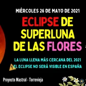 Desde Proyecto Mastral nos explican la fase llena de la luna y el eclipse que tendrá en nuestro planeta Desde Proyecto Mastral nos explican la fase llena de la luna y el eclipse que tendrá en nuestro planeta