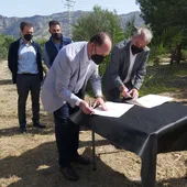 A raíz del convenio suscrito en 2013 entre la UMH y el Ayuntamiento de Orihuela, se inauguró en 2018 el Jardín de palmeras datileras del género Phoenix “Palmetum” A raíz del convenio suscrito en 2013 entre la UMH y el Ayuntamiento de Orihuela, se inauguró en 2018 el Jardín de palmeras datileras del género Phoenix “Palmetum”