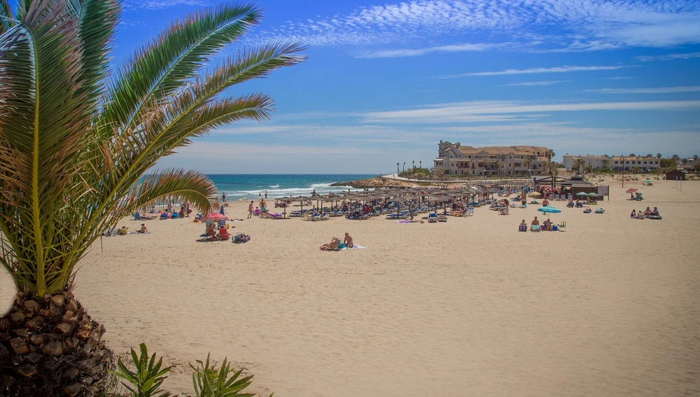 Playa La Zenia. Playa La Zenia.