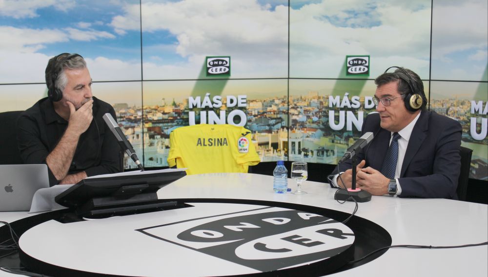 Carlos Alsina entrevista al ministro José Luis Escrivá