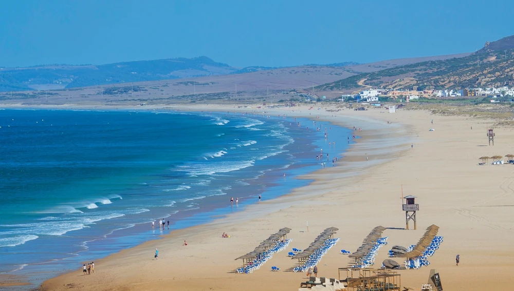 La playa de Zahara de los Atunes, en Barbate