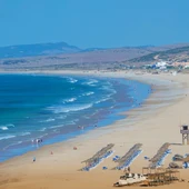 La playa de Zahara de los Atunes, en Barbate La playa de Zahara de los Atunes, en Barbate