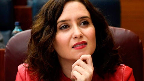 La presidenta de la Comunidad de Madrid, Isabel D&iacute;az Ayuso