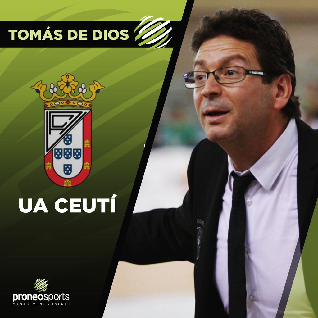 Tomás de Dios, sobre su fichaje por la UA Ceutí: "La idea es dar continuidad al proyecto e intentar igualarlo como mínimo" Tomás de Dios, sobre su fichaje por la UA Ceutí: "La idea es dar continuidad al proyecto e intentar igualarlo como mínimo"