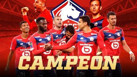 El Lille campe&oacute;n de Liga francesa