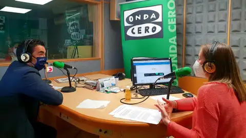 Luis López, delgado de la Xunta en Pontevedra; en los estudios de Onda Cero Pontevedra Más de Uno Pontevedra