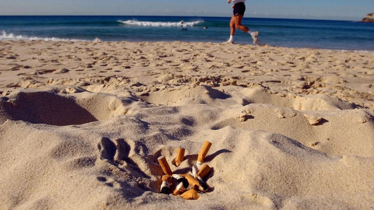 Ocho playas vascas sin humos ni colillas