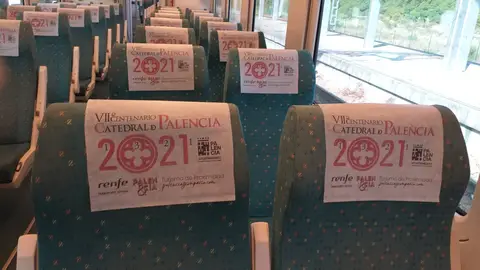 La imagen de la Catedral ya luce en 83.000 asientos de los trenes de la red nacional Turismo