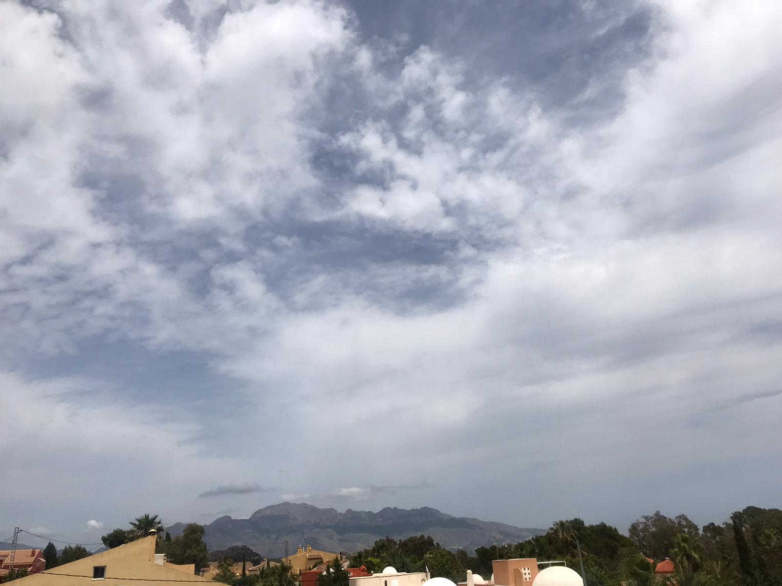 Intervalos nubosos para este martes en Benidorm, La Vila Joiosa y La Nucía Intervalos nubosos para este martes en Benidorm, La Vila Joiosa y La Nucía