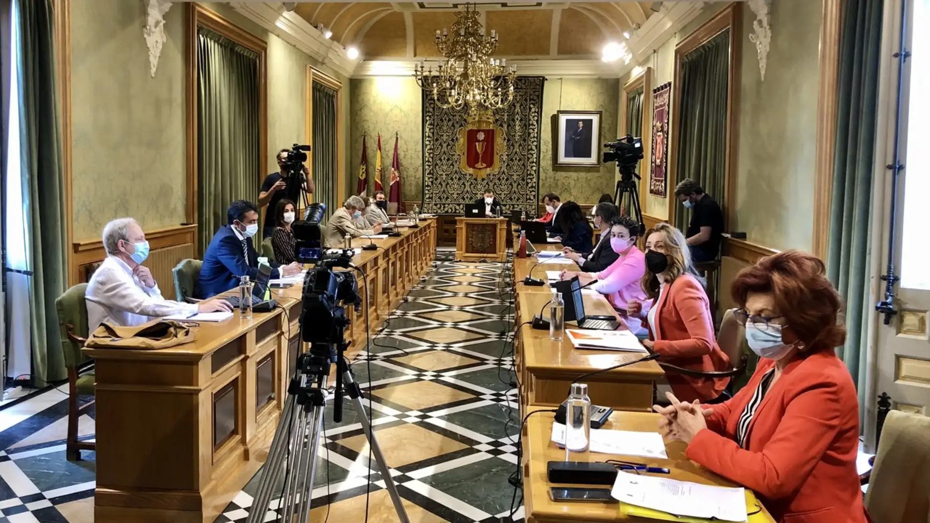 Sesión plenaria en el Ayuntamiento de Cuenca este jueves