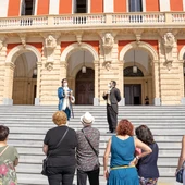 Una de las imágenes de la visita a la Casa Consistorial de San Fernando Una de las imágenes de la visita a la Casa Consistorial de San Fernando