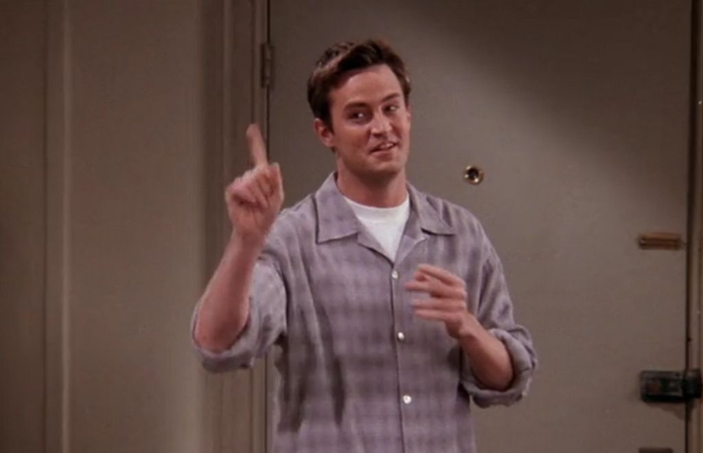Las mejores frases y momentos de Chandler Bing (Matthew Perry) en 'Friends' Las mejores frases y momentos de Chandler Bing (Matthew Perry) en 'Friends'