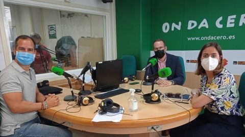 Jose Navarro, Esther D&iacute;ez y H&eacute;ctor D&iacute;ez