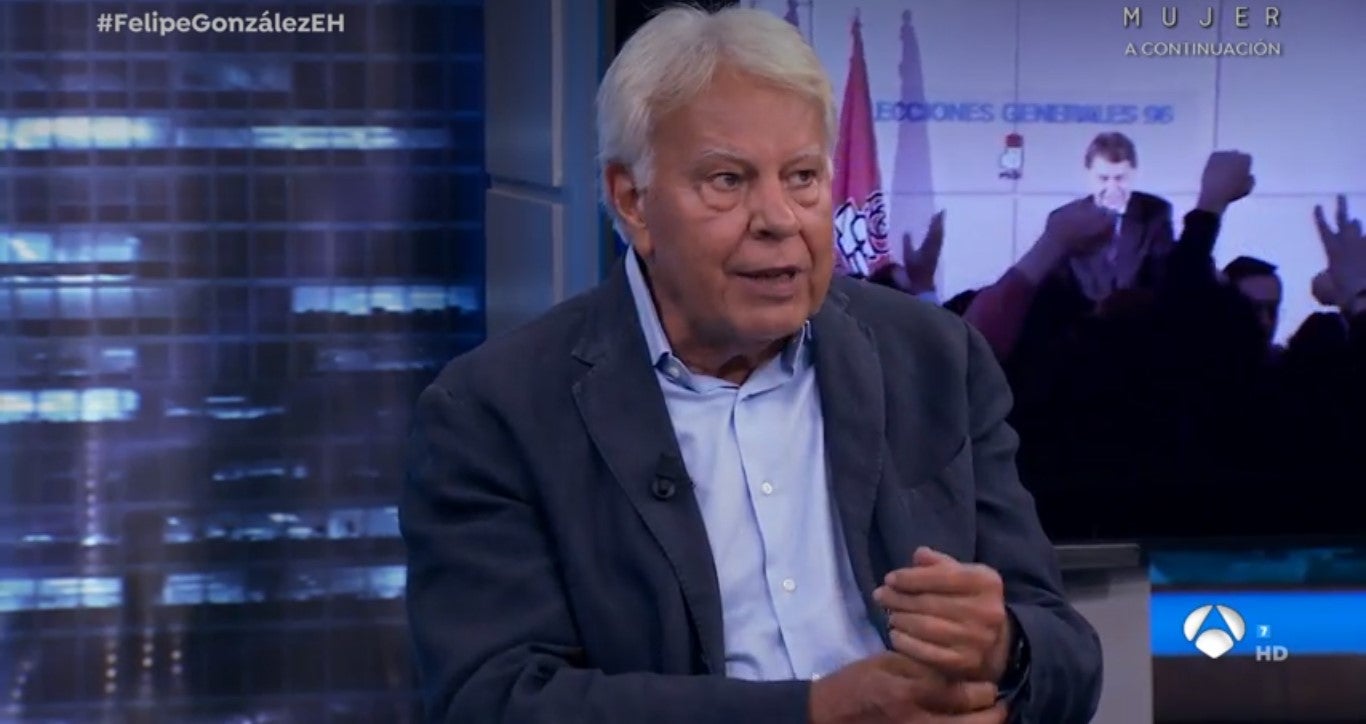 Felipe González: "En estas condiciones yo no haría el indulto" Felipe González: "En estas condiciones yo no haría el indulto"