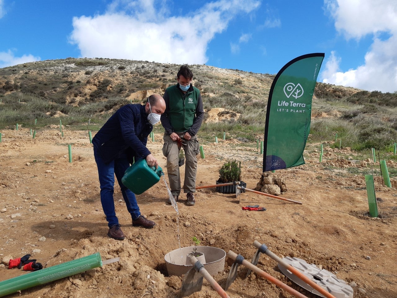 "Villamuriel siempre verde " llega a los 4000 árboles plantados "Villamuriel siempre verde " llega a los 4000 árboles plantados