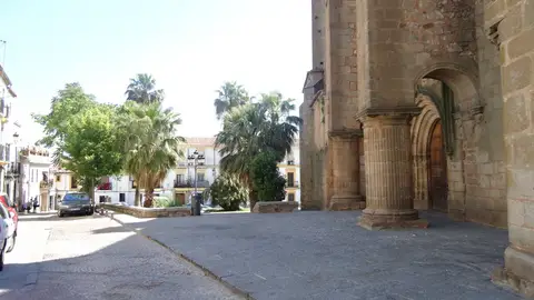 Plaza de Santiago en Cáceres Plaza de Santiago en Cáceres